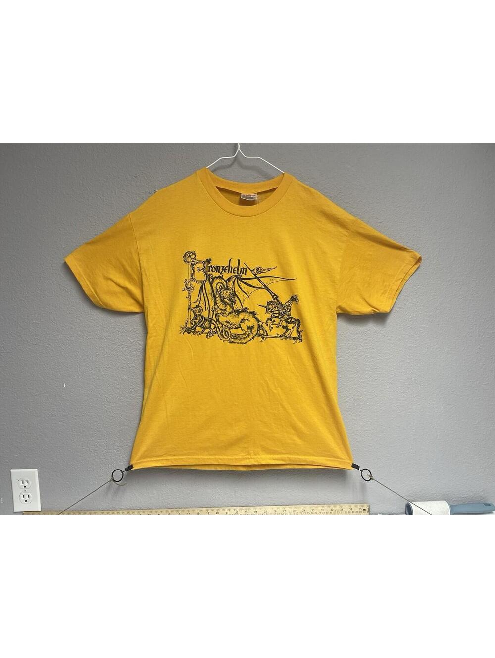 VTG Montana Renaissance Bronzehelm Festival T-Shirt Size L